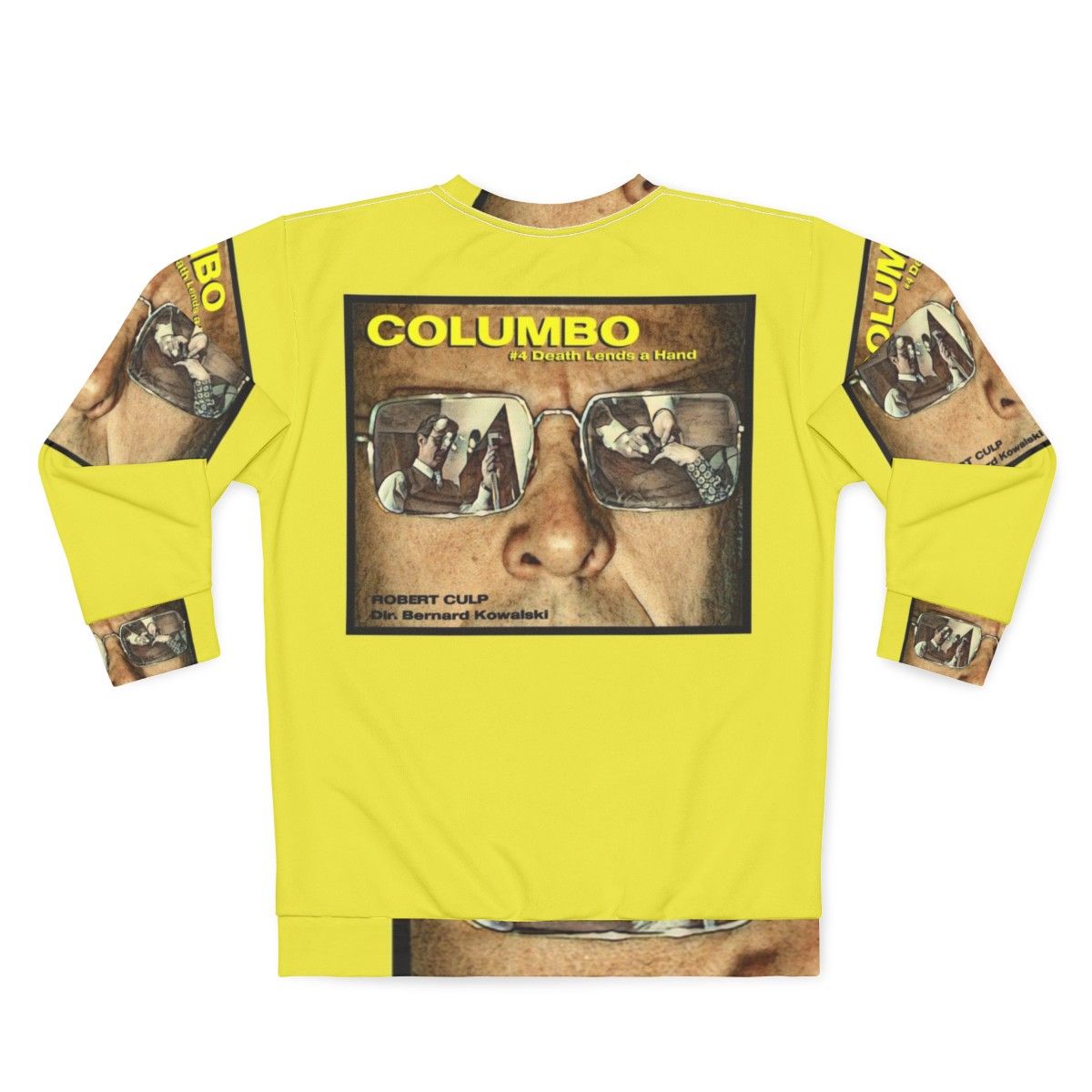 Columbo "Death Lends a Hand" Retro Sweatshirt - Back