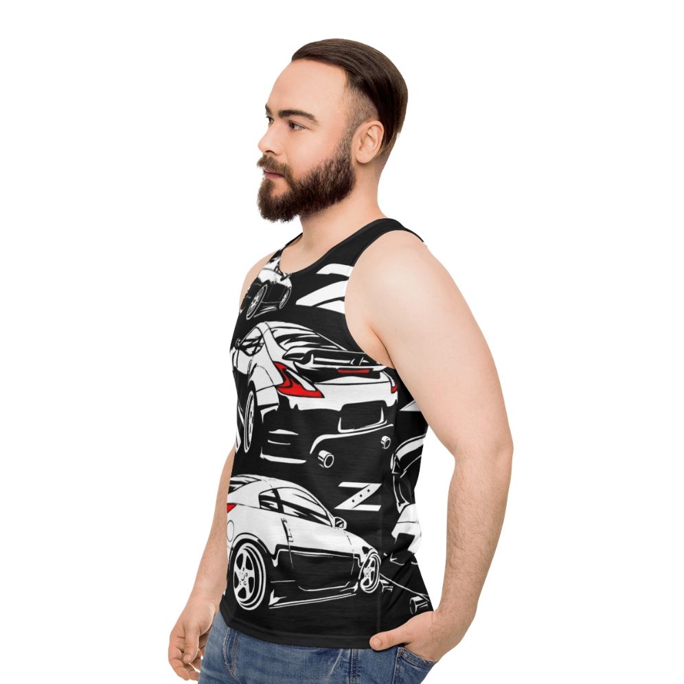 Nissan 350Z 370Z 300ZX Unisex Tank Top - men side