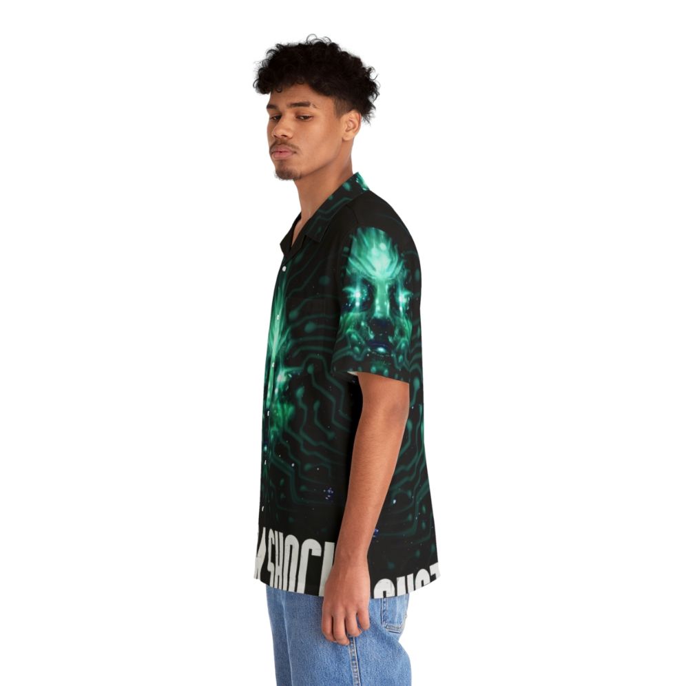 System Shock Inspired Hawaiian Shirt - People Left