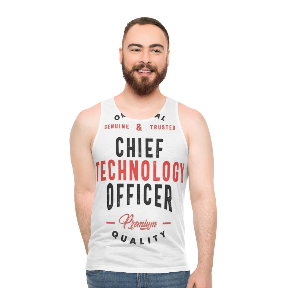 Chief Technology Officer Unisex Tank Top - men