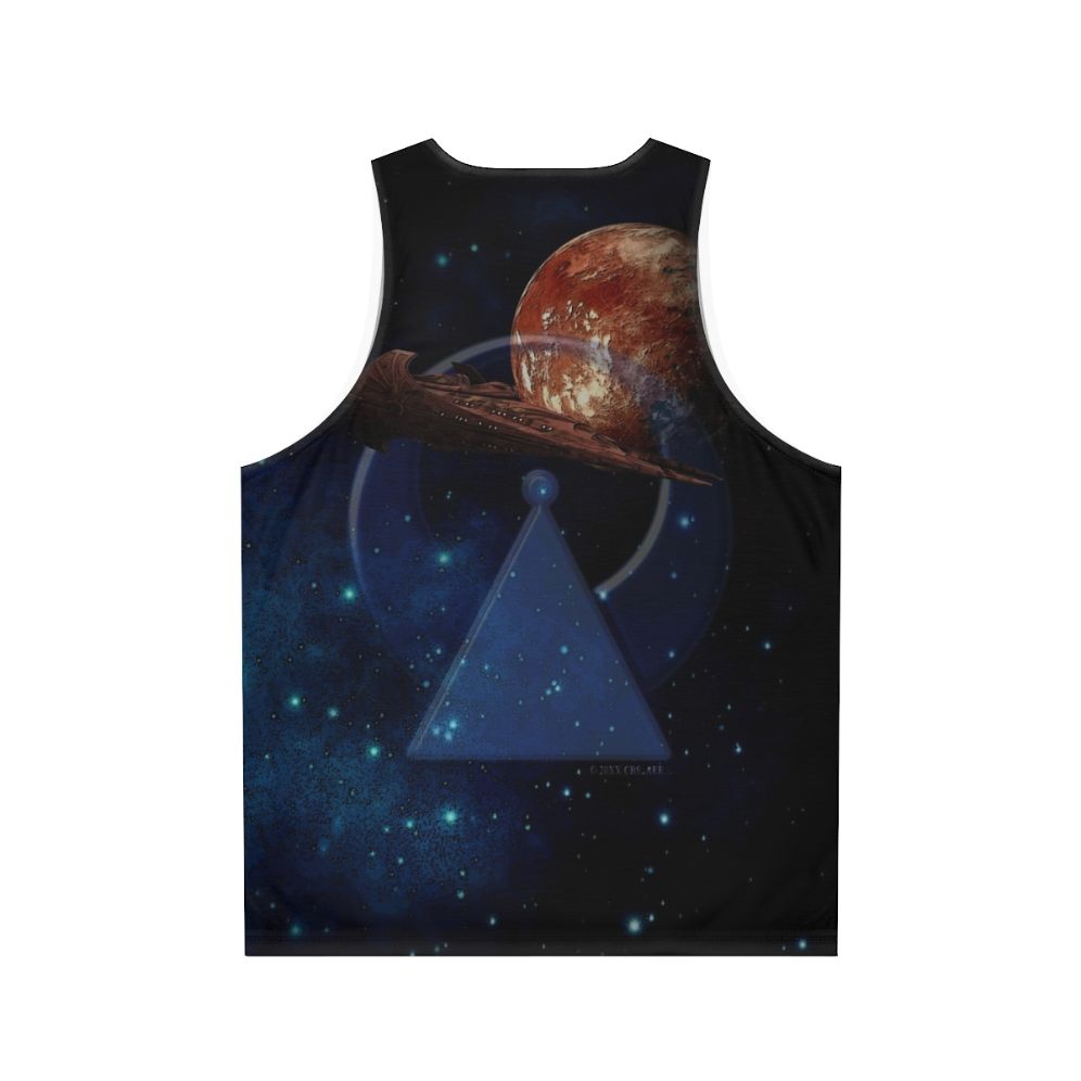 Vulcan Vahklas Unisex Star Trek Tank Top - Back