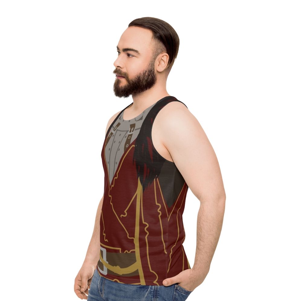 Commander Cullen Unisex Tank Top - men side