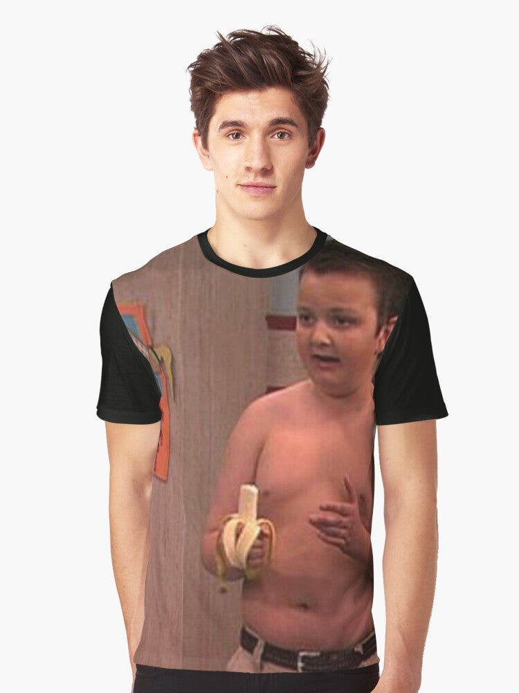 Gibby from iCarly graphic t-shirt design featuring the popular character - Men