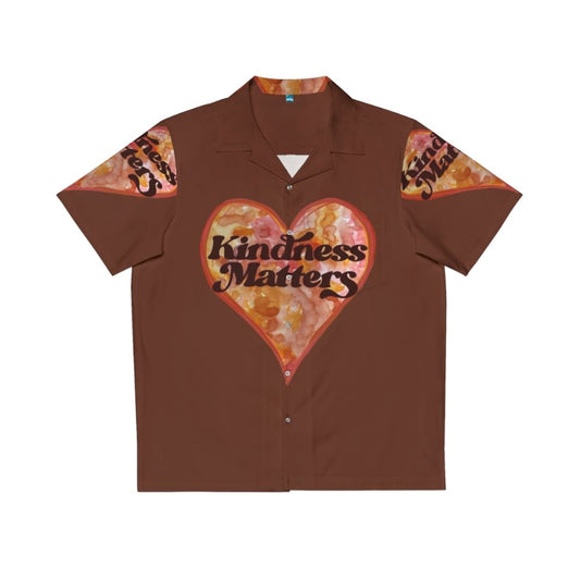 Kindness Matters Hawaiian Shirt 2 - Aloha Tropical Shirt with Positive Message