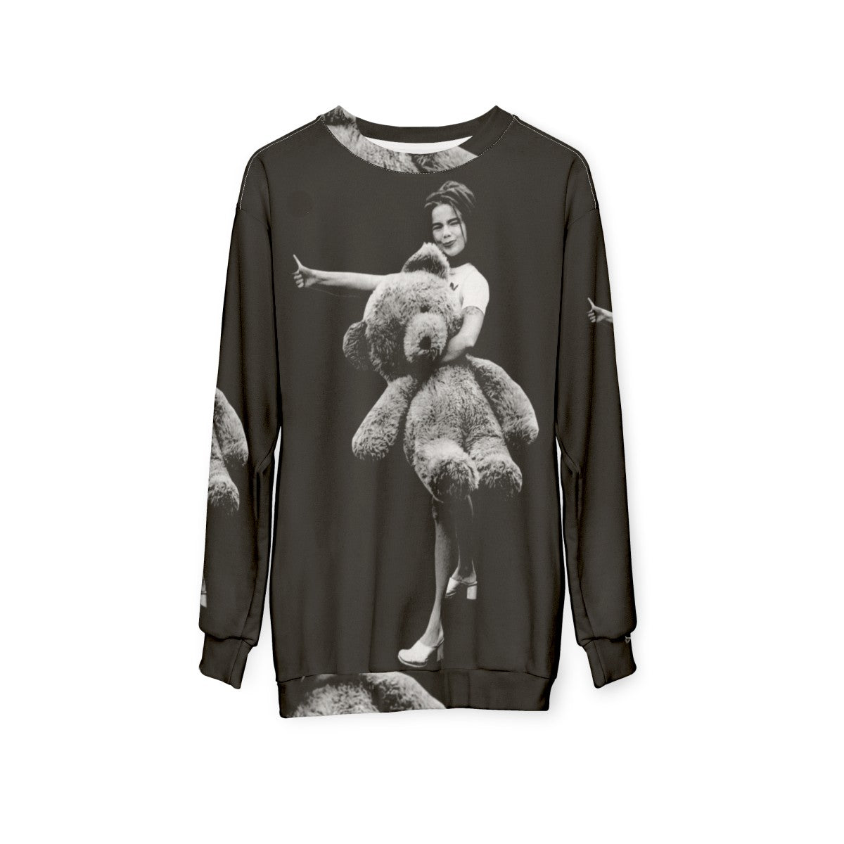 Bjork Teddy Bear Sweatshirt - hanging