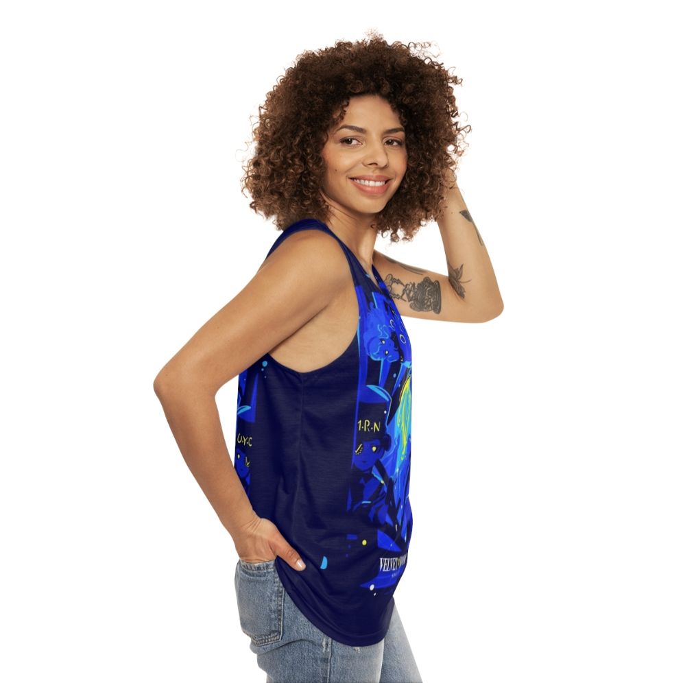 Persona 5 Velvet Room Unisex Tank Top - women side