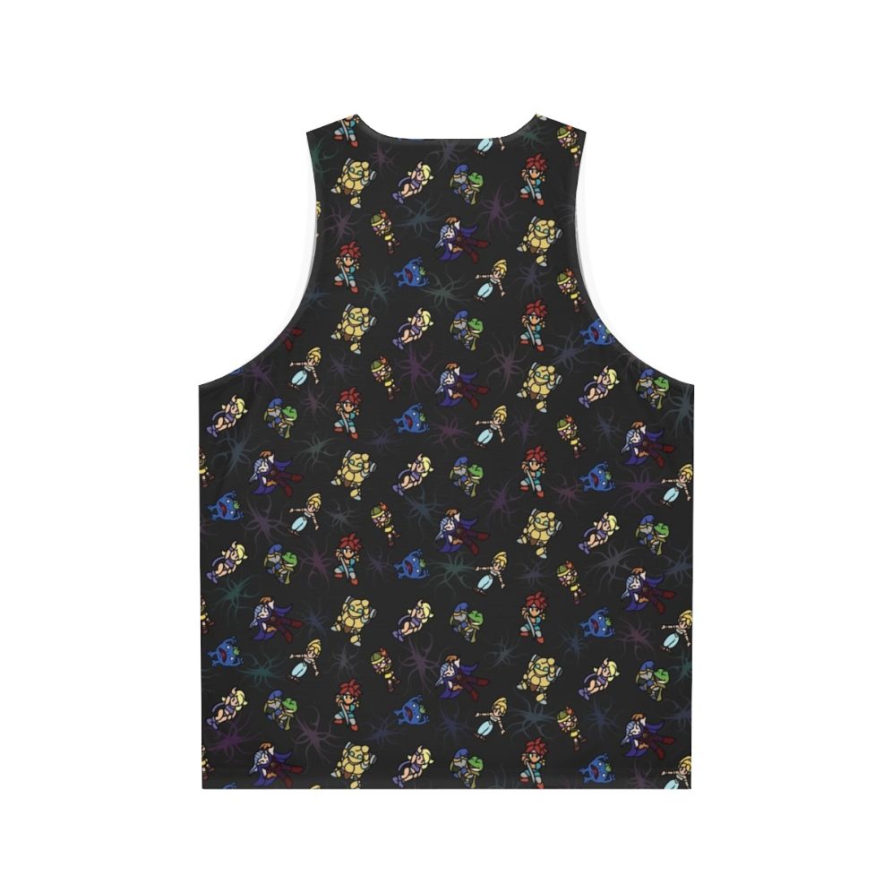 Chrono Trigger inspired unisex tank top - Back