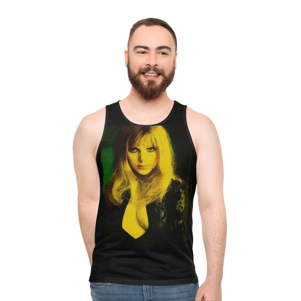 Retro 70s Horror Movies Unisex Tank Top - men