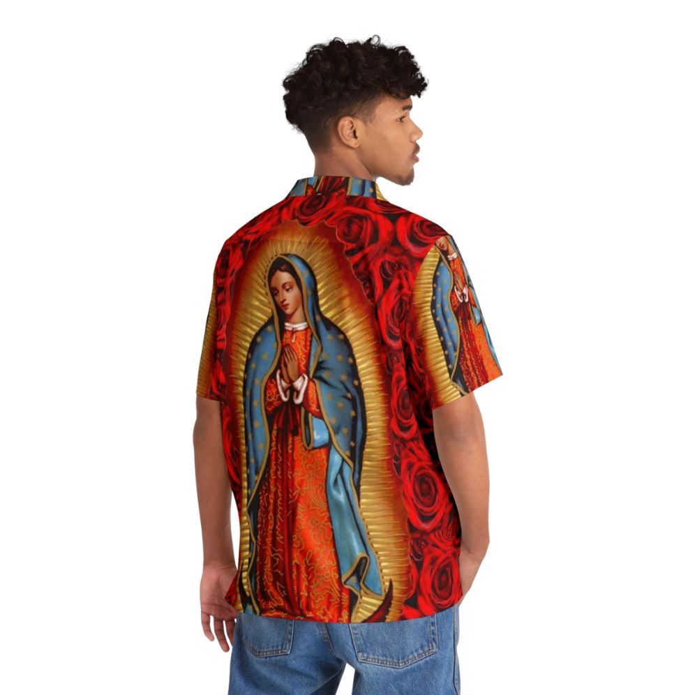 Virgen De Guadalupe Hawaiian Shirt - People Back