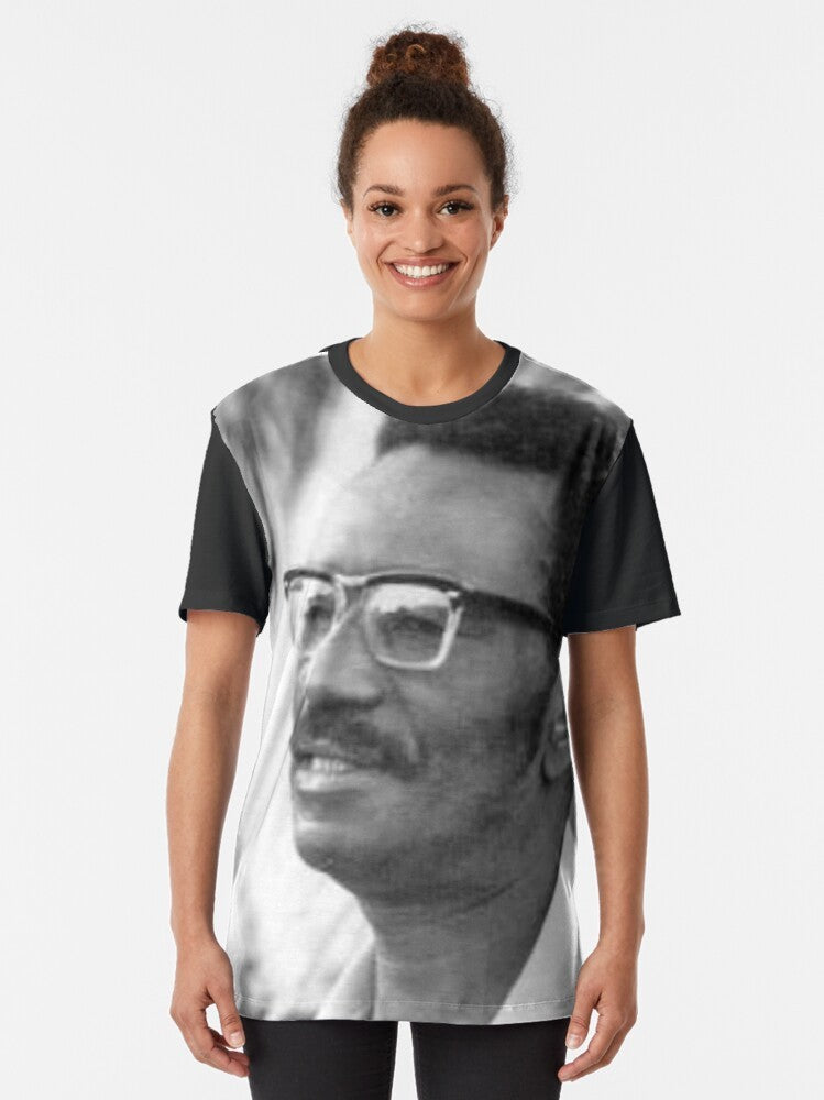 Cheikh Anta Diop Black History Graphic T-Shirt - Women