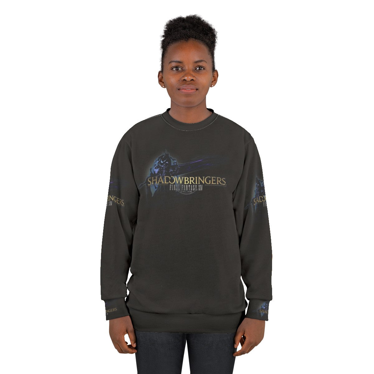 Final Fantasy XIV Shadowbringers Logo Sweatshirt - women