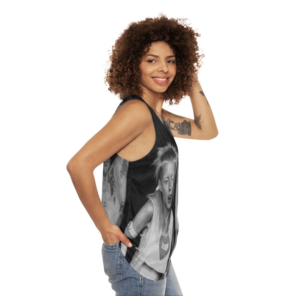 Die Antwoord Unisex Tank Top - women side