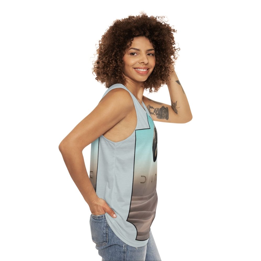 Dune 2020 Unisex Tank Top - women side