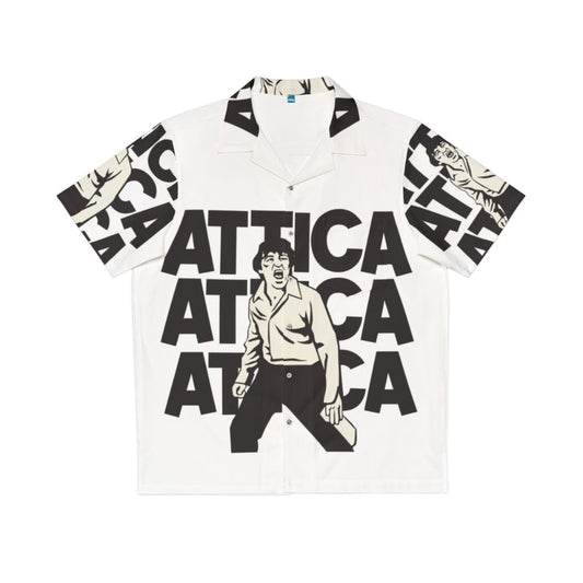 Attica Hawaiian Shirt - Retro Fashion Inspired by 1970s Cinema