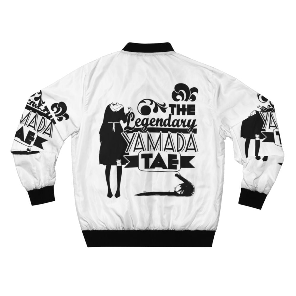 Zombieland Saga bomber jacket featuring the iconic character Yamada Tae - Back