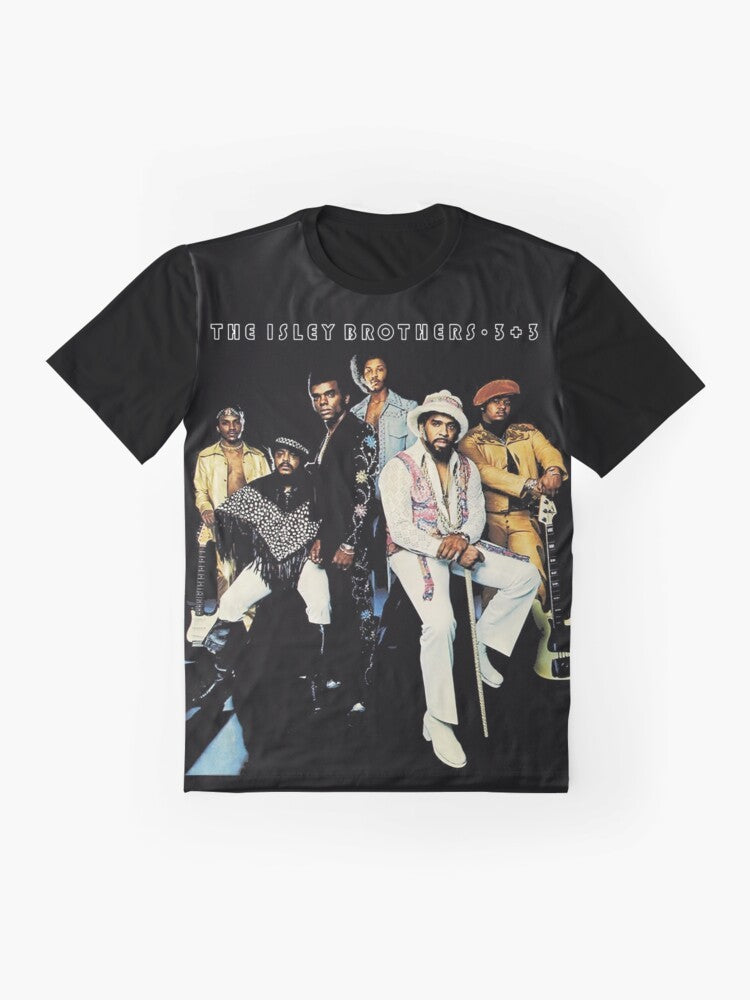 The Isley Brothers Graphic T-Shirt featuring the 2019 North American Tour logo - Flat lay