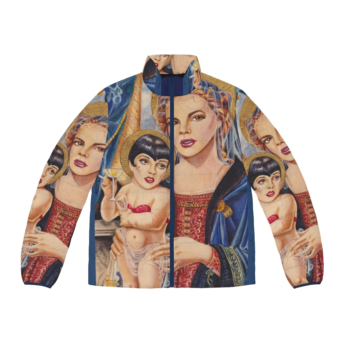 Stylish puffer jacket inspired by legendary Hollywood icons Judy Garland and Liza Minnelli