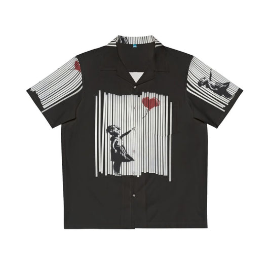 Banksy Shredded Balloon Girl Hawaiian Shirt