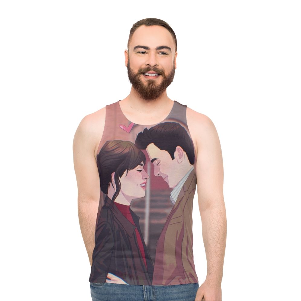 Sex Education Maeve Wiley and Otis Milburn Unisex Tank Top - men