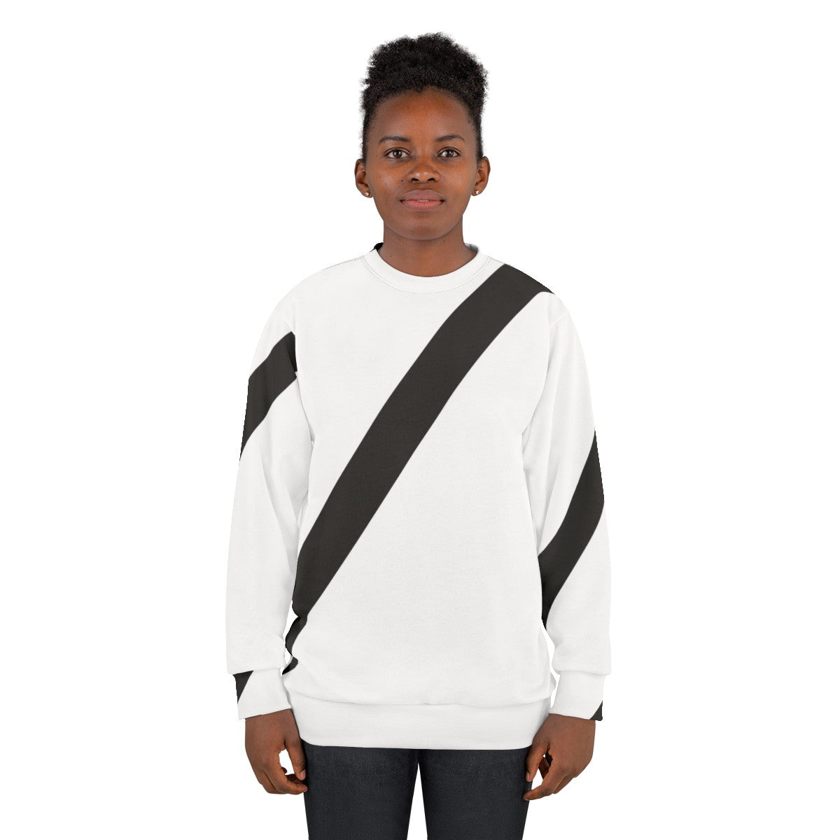 Car seat belt safety sweatshirt to avoid traffic fines - women