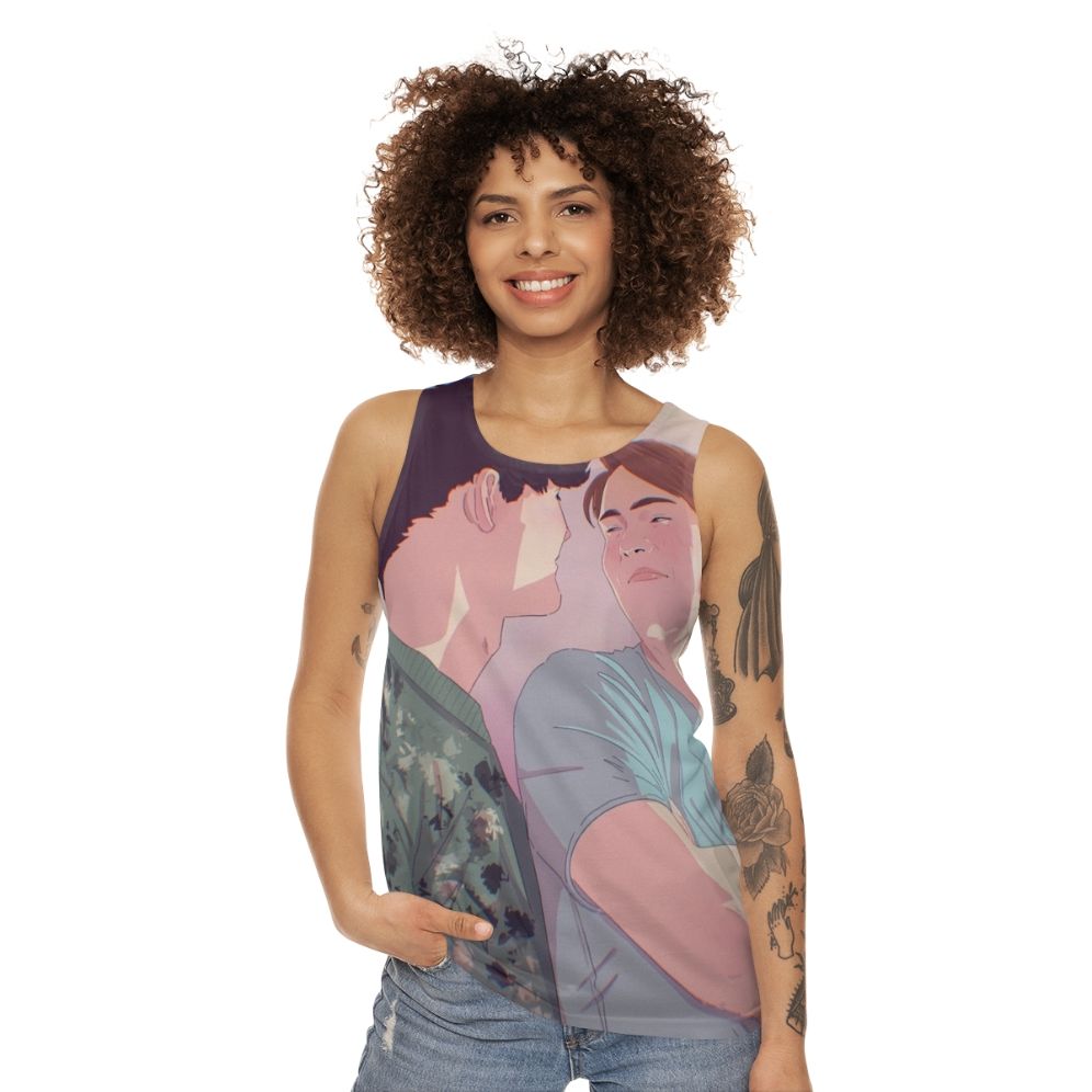 Heartstopper Charlie and Nick Unisex Tank Top - women