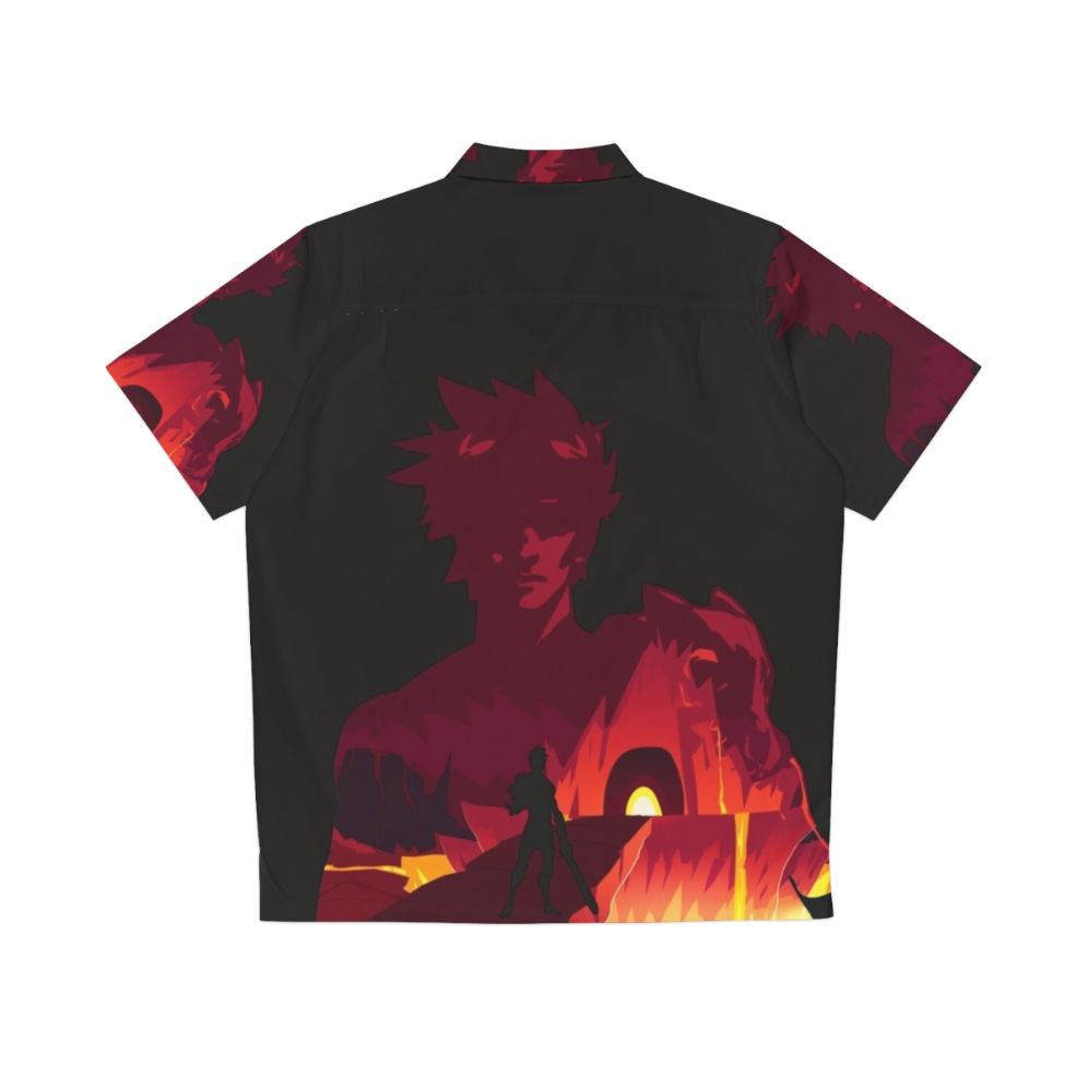 Zagreus Hades Negative Illusion Hawaiian Shirt - Back