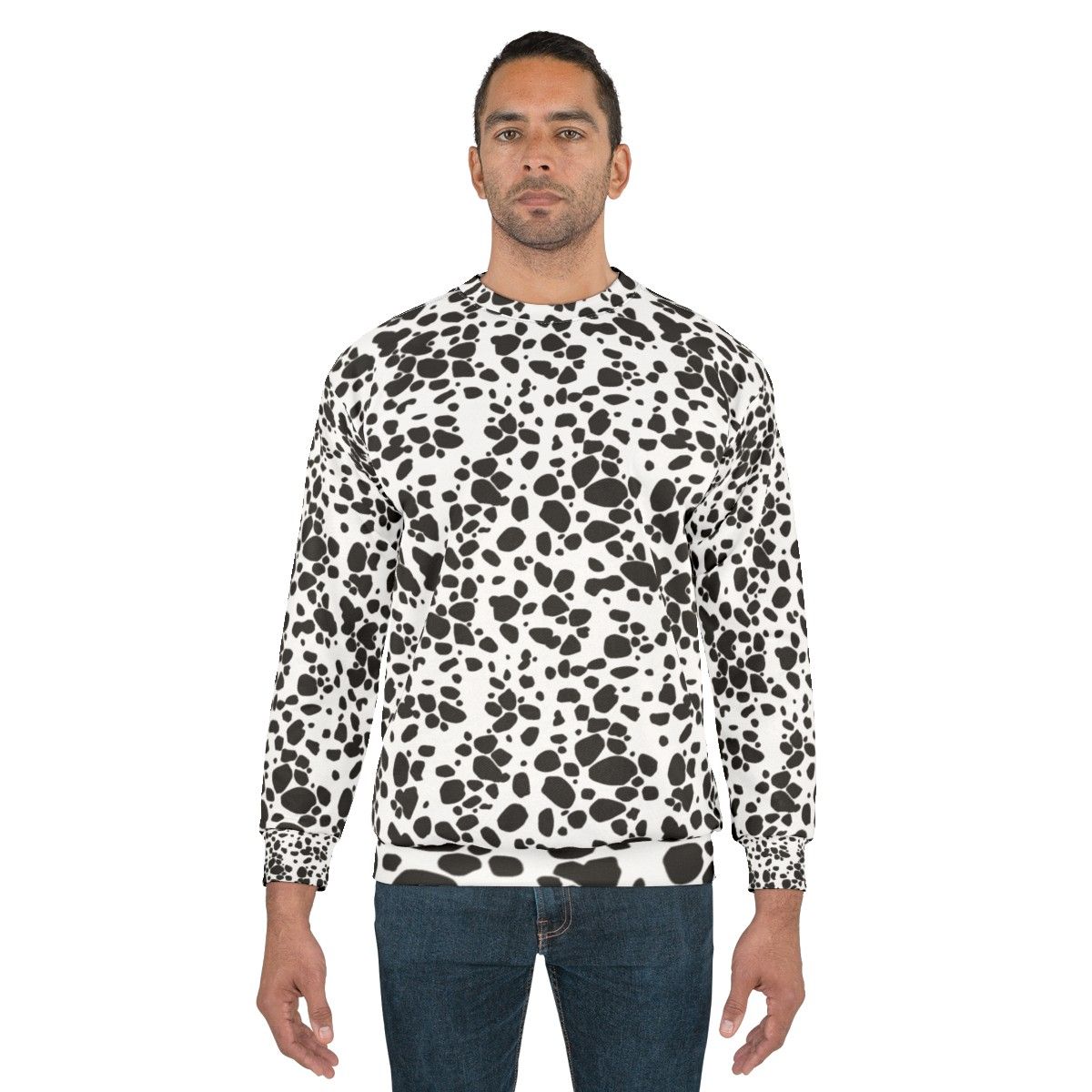 Dalmatian Print Sweatshirt - men