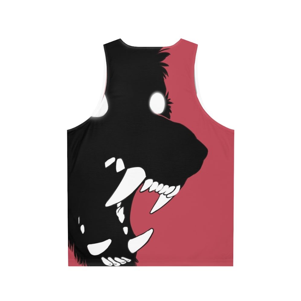 Black Shuck Unisex Tank Top - Back