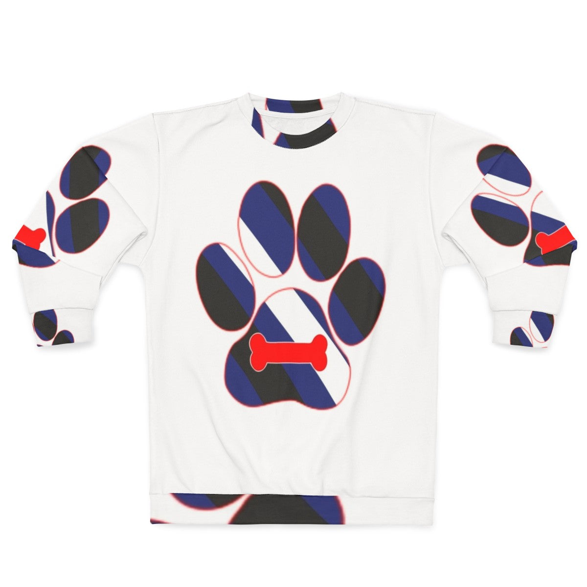 Puppy play paw pride sweatshirt