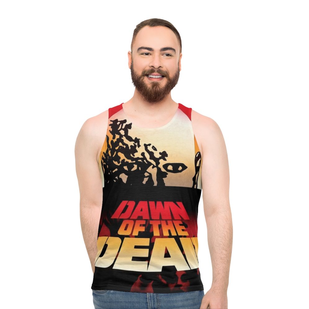 Dawn of the Dead Unisex Zombie Tank Top - men