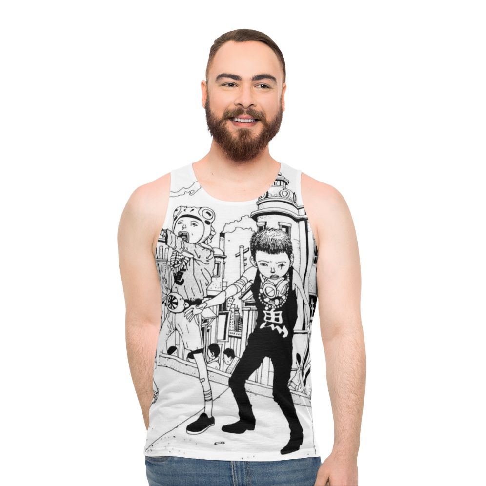 Tekkonkinkreet anime manga graphic unisex tank top - men