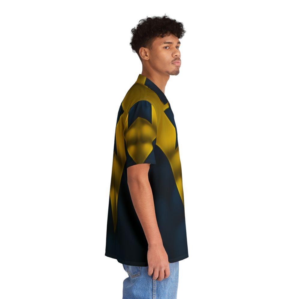 Booster Gold Superhero Art Hawaiian Shirt - People Pight