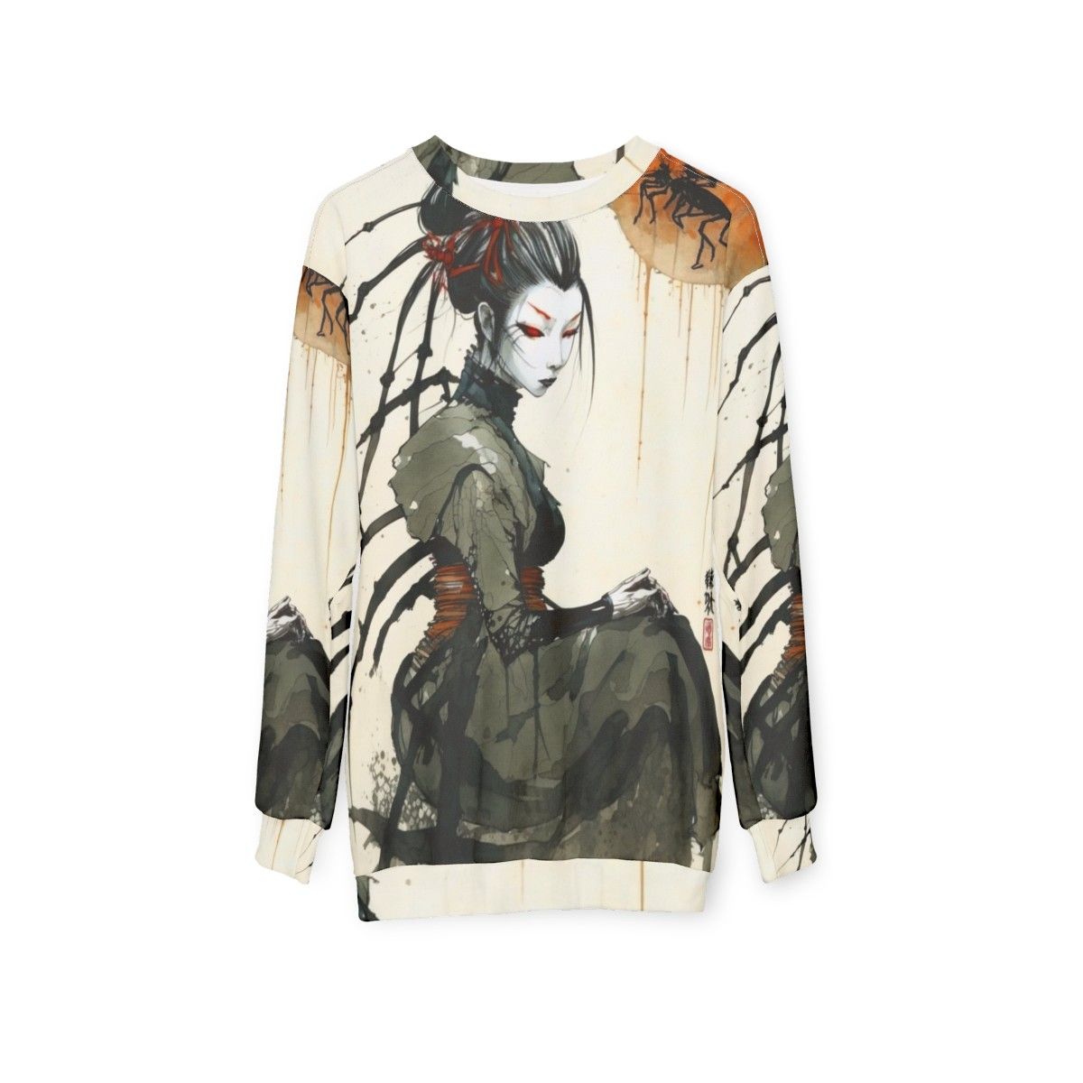 Arachne The Banished Weaver Greek Mythology Sweatshirt - hanging