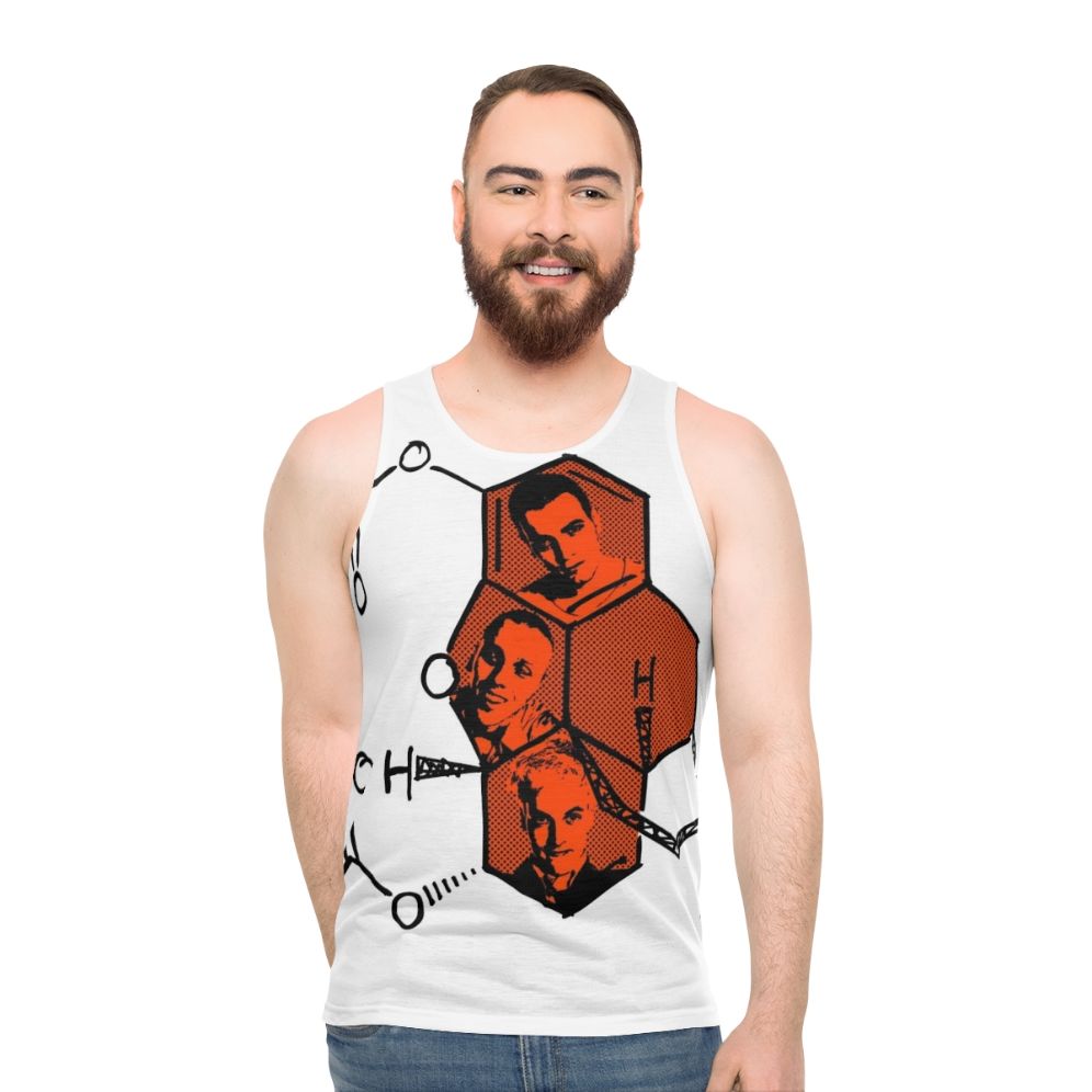 Trainspotting inspired unisex tank top - men