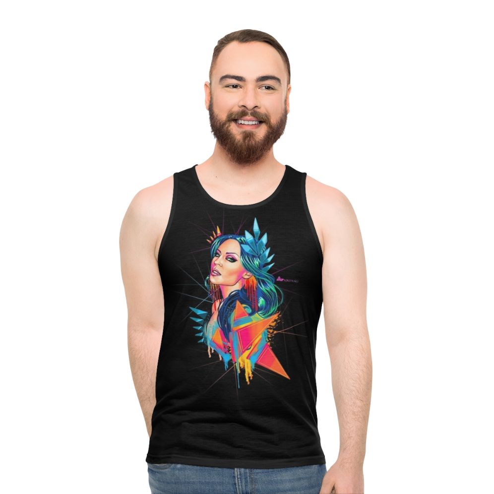 Neon Goddess Unisex Tank Top - men