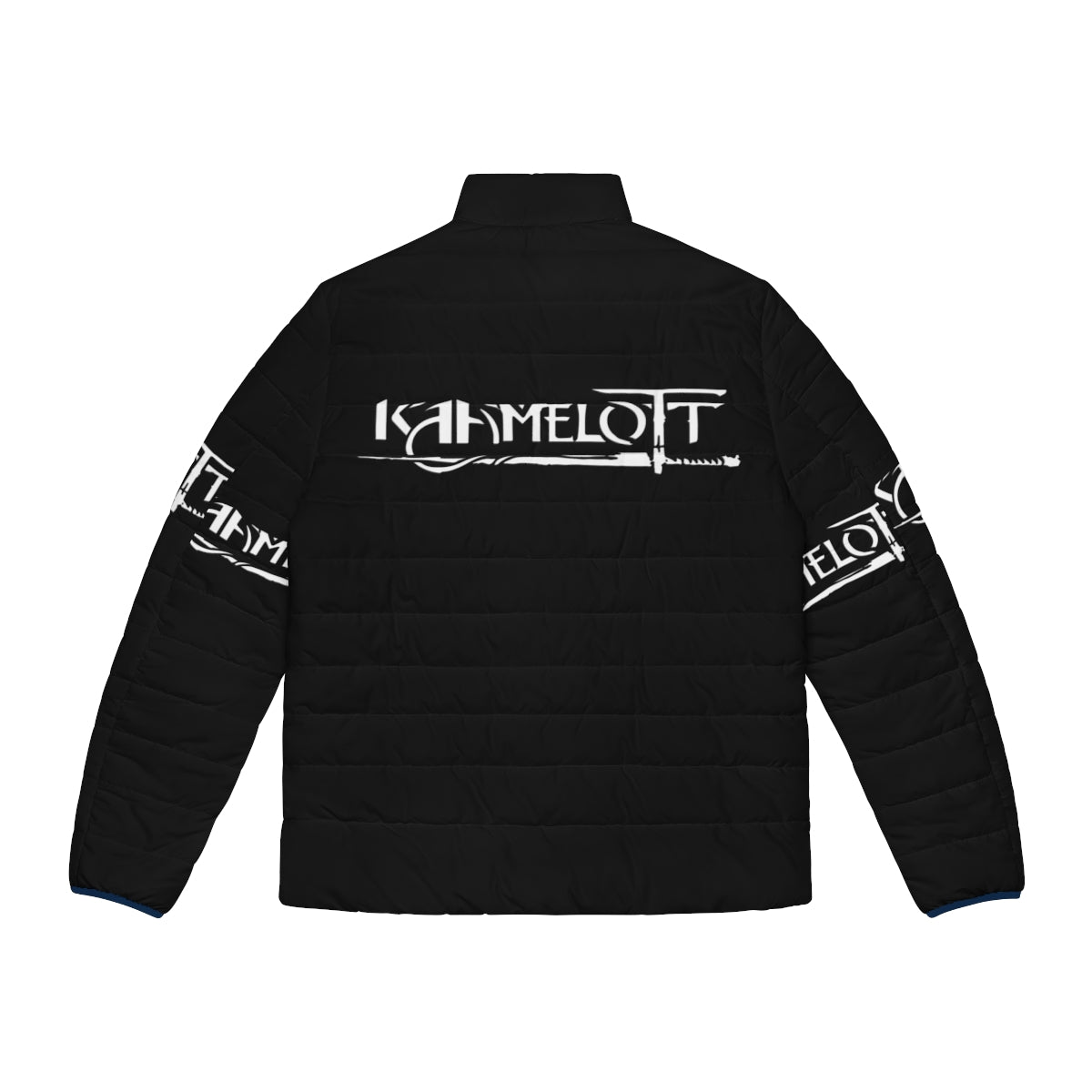 Kaamelott The North Is Changing Puffer Jacket featuring Excalibur and Kaamelott characters - Back