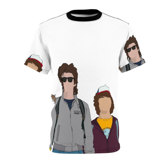 Stranger Things Dustin and Steve Fan Design T-shirt