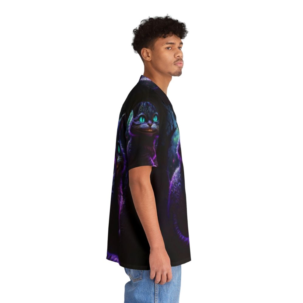 Cheshire Cat Abstract Hawaiian Shirt - People Pight