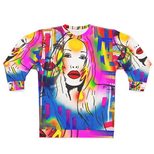 Retro 80s Pete Burns Celebrity Sweatshirt