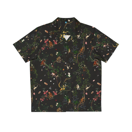 Monkey World Botanical Hawaiian Shirt