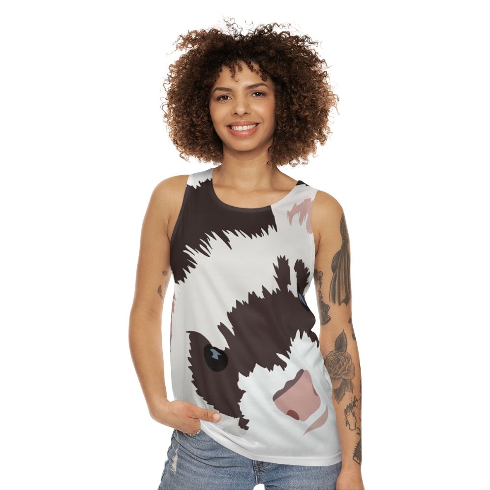 Ferret Head Unisex Tank Top - women