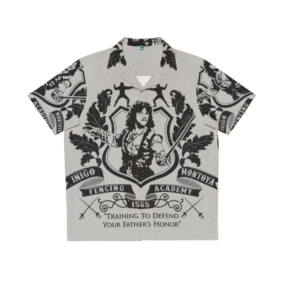 Inigo Montoya's Fencing Academy Hawaiian Shirt - The Princess Bride Cult Classic