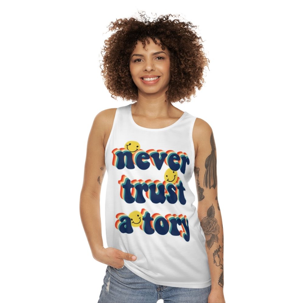 Anti-Tory Unisex Tank Top - women