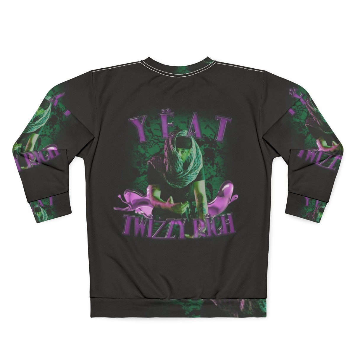 Yeat Twizzy Rich Streetwear Sweatshirt - Back