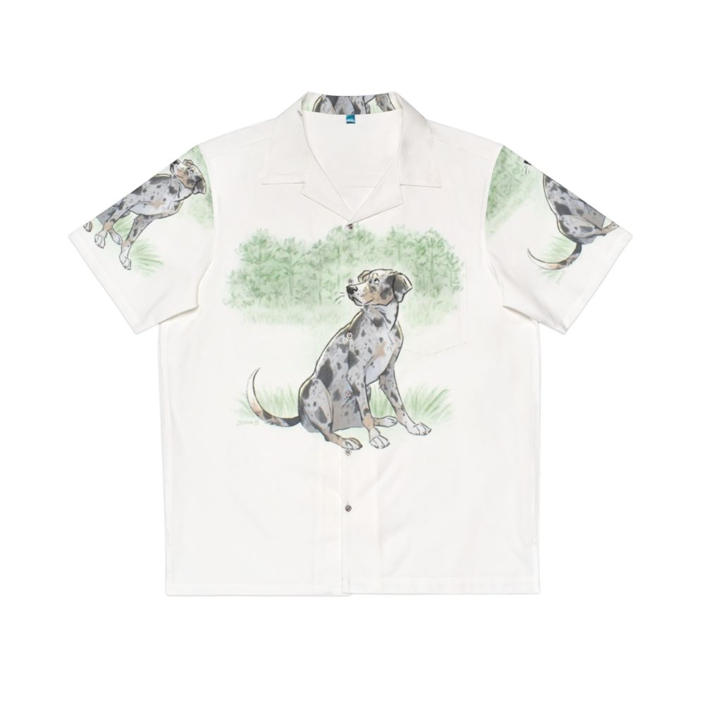 Catahoula Leopard Dog Hawaiian Shirt