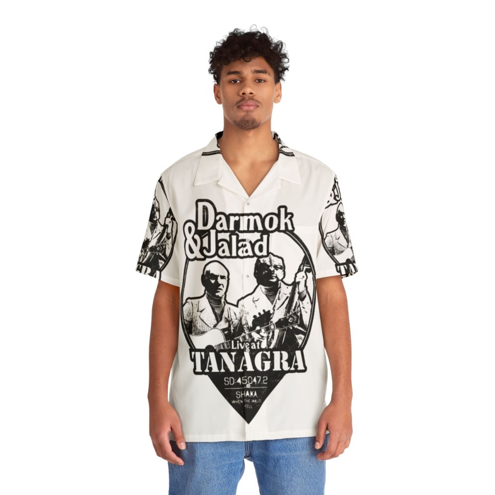 Darmok and Jalad at Tanagra Nerdy Hawaiian Shirt - People Front