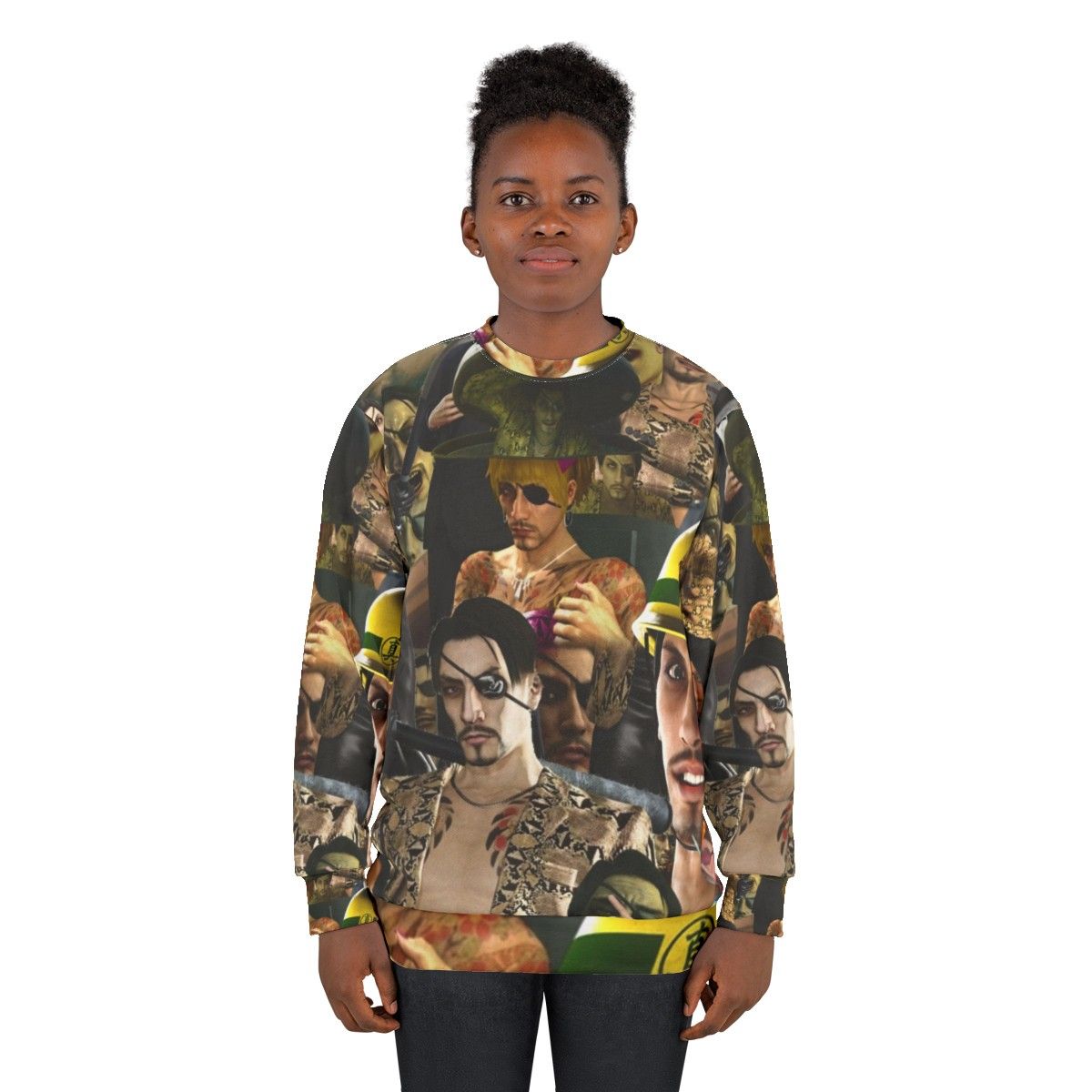 Goro Majima "Majima Everywhere" Inspired Sweatshirt - women