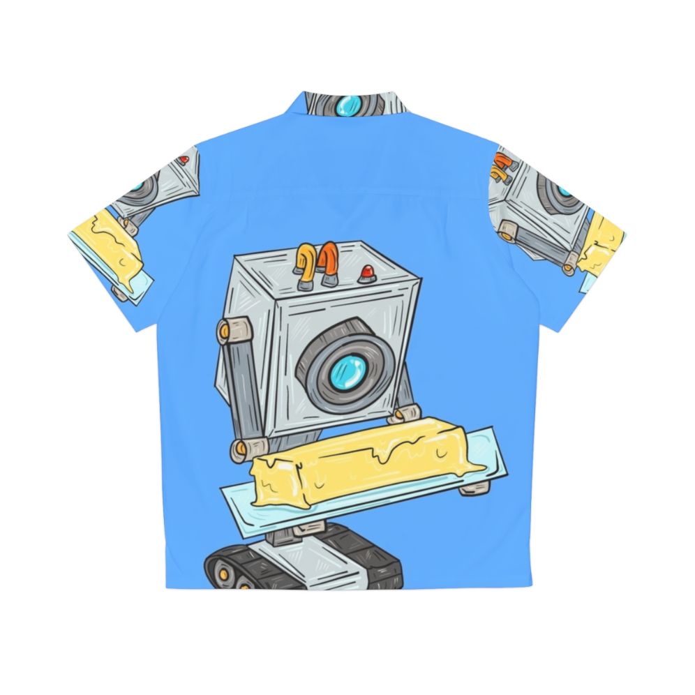 Butter Robot Hawaiian Shirt - Back