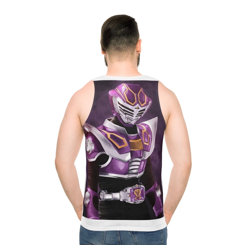 Masked Rider Ouja Unisex Tank Top - men back