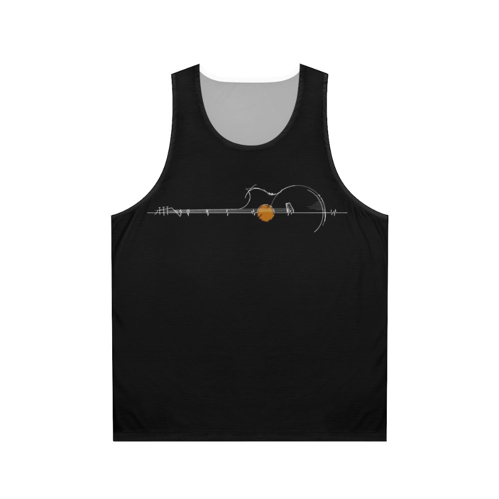 Acoustic Heartbeat Unisex Tank Top